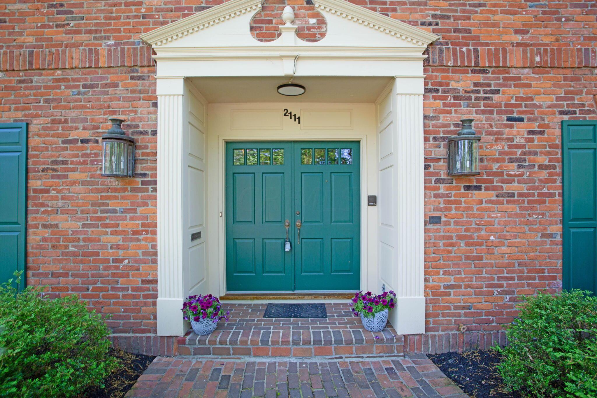 2111 Cheltenham Road Columbus, OH 43220 - Photo 2 of 64 Double door covered entry enhances the complete quality build and stately presence of this home.