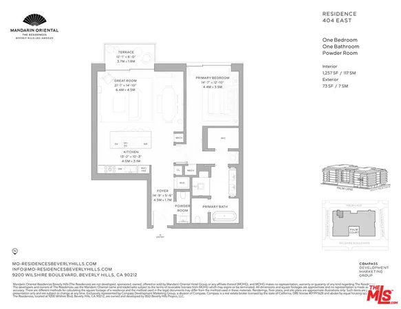 $2,650,000 | 9200 Wilshire Boulevard, Unit 404E, Beverly Hills, CA 90212