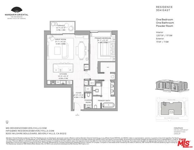 $2,650,000 | 9200 Wilshire Boulevard, Unit 404E, Beverly Hills, CA 90212