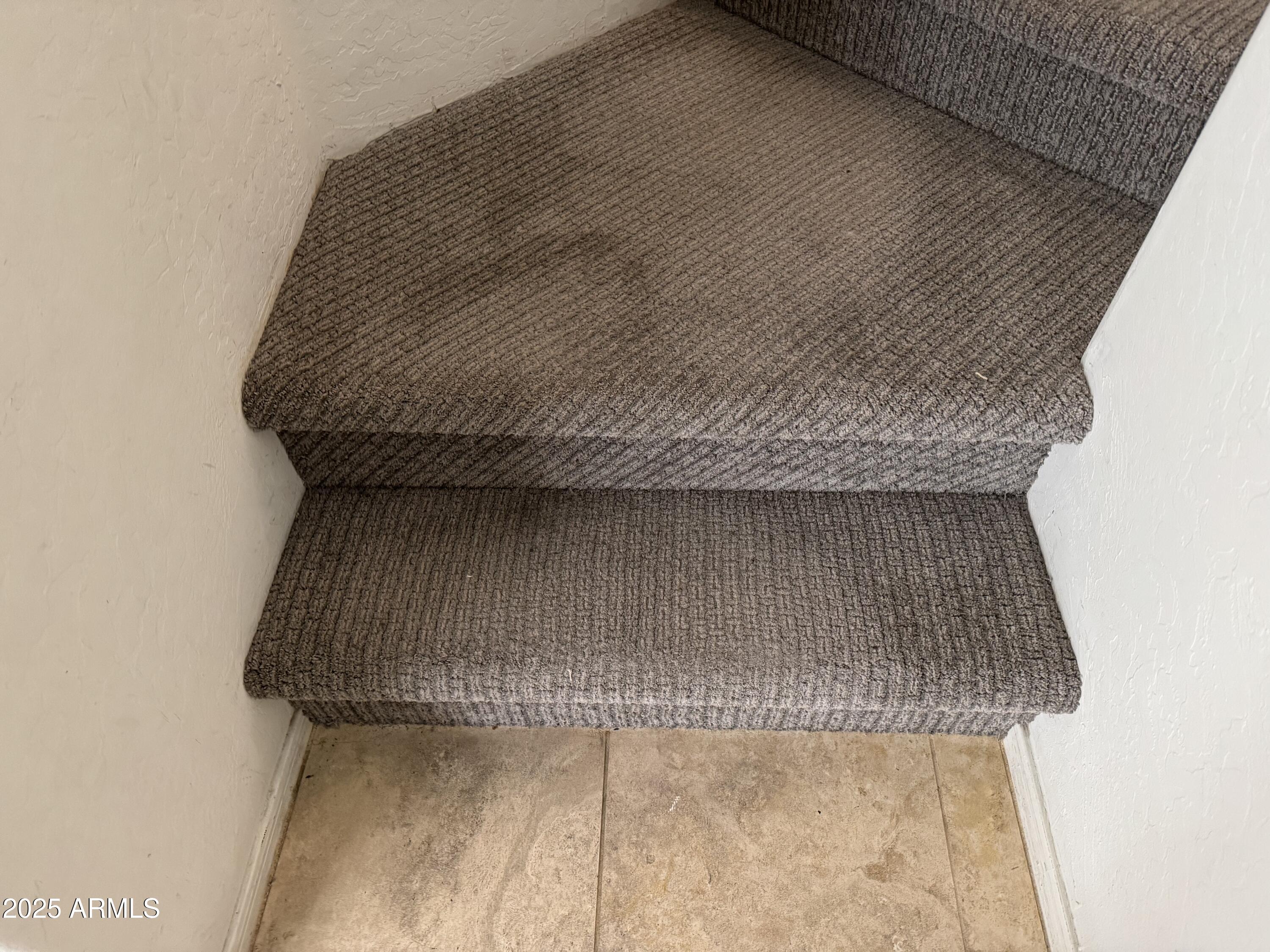 9065 East Gary Road, Unit 124 Scottsdale, AZ 85260 - Photo 15 of 52 Stair carpet and tile floors