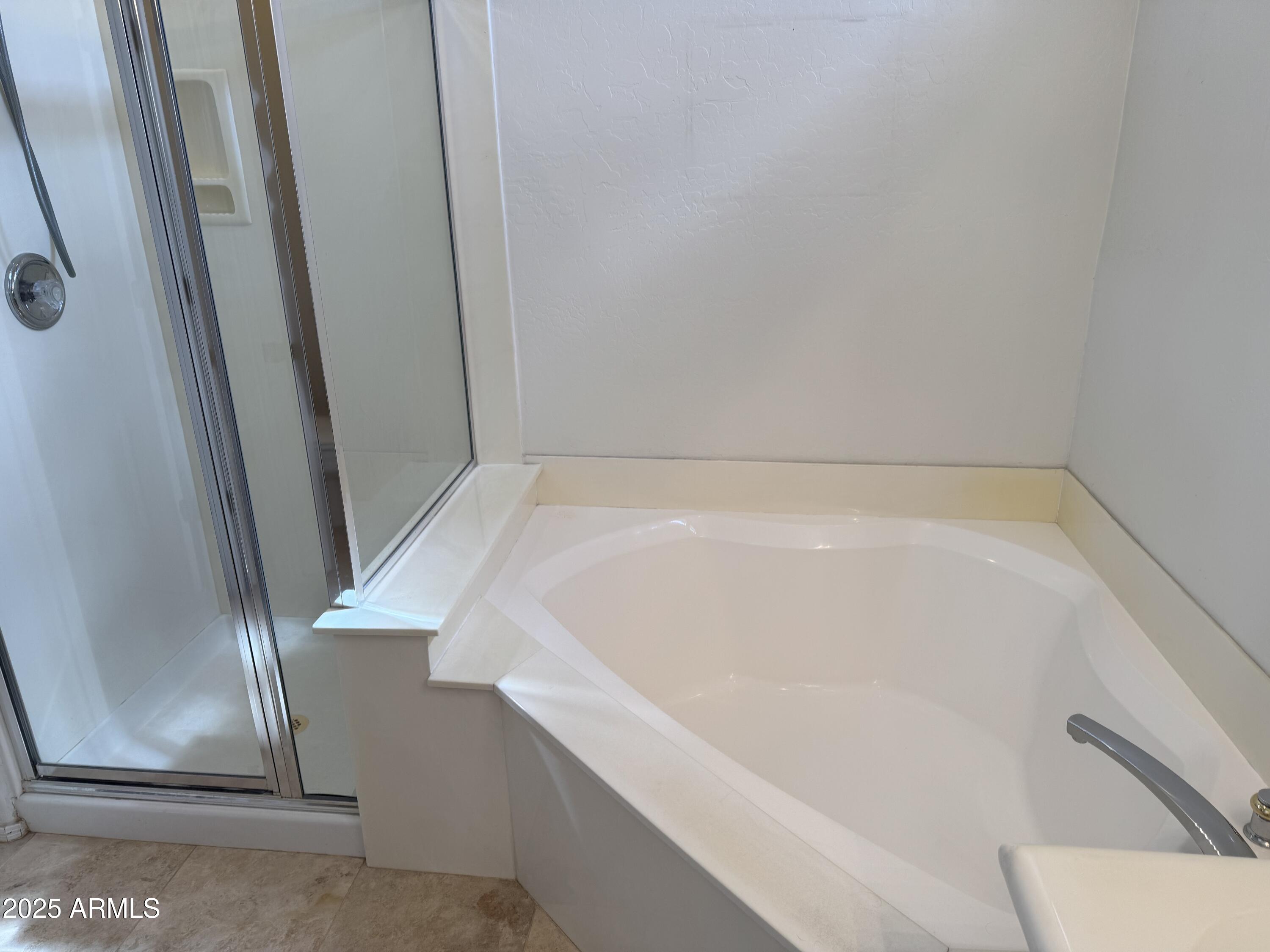 9065 East Gary Road, Unit 124 Scottsdale, AZ 85260 - Photo 22 of 52 Main bath shower and tub