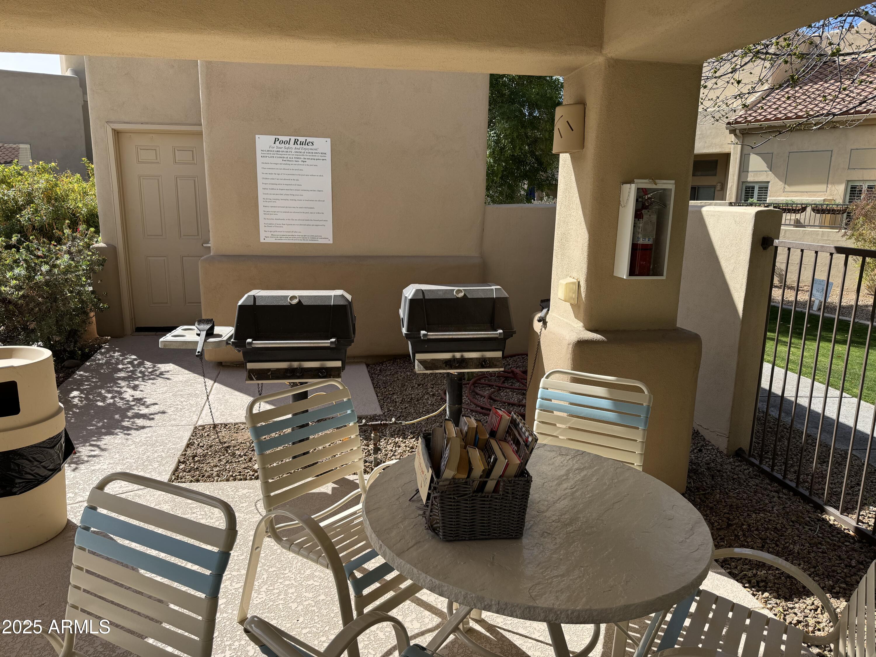 9065 East Gary Road, Unit 124 Scottsdale, AZ 85260 - Photo 38 of 52 Covered Ramada pool area