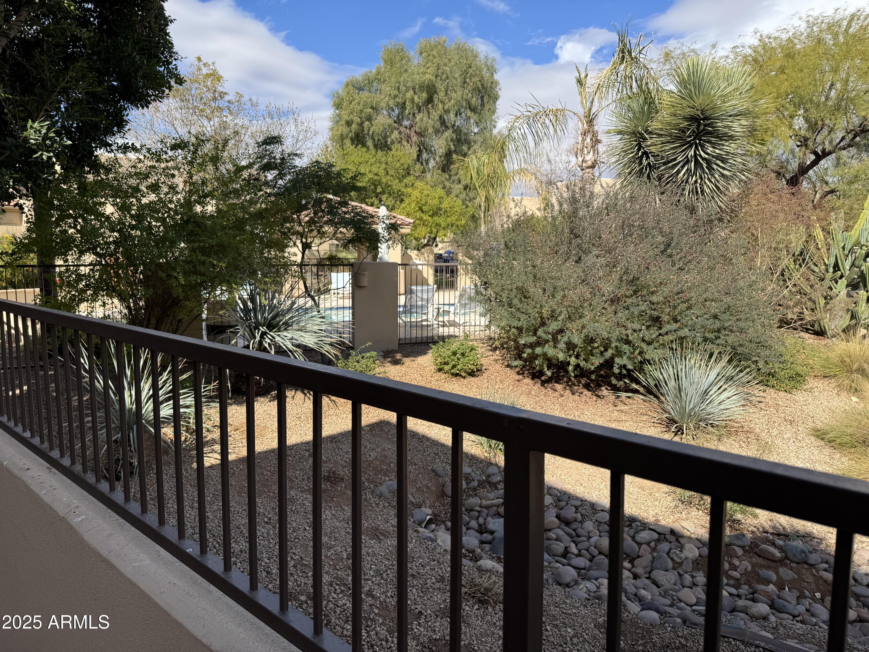 9065 East Gary Road, Unit 124 Scottsdale, AZ 85260 - Photo 50 of 52 POV backyard