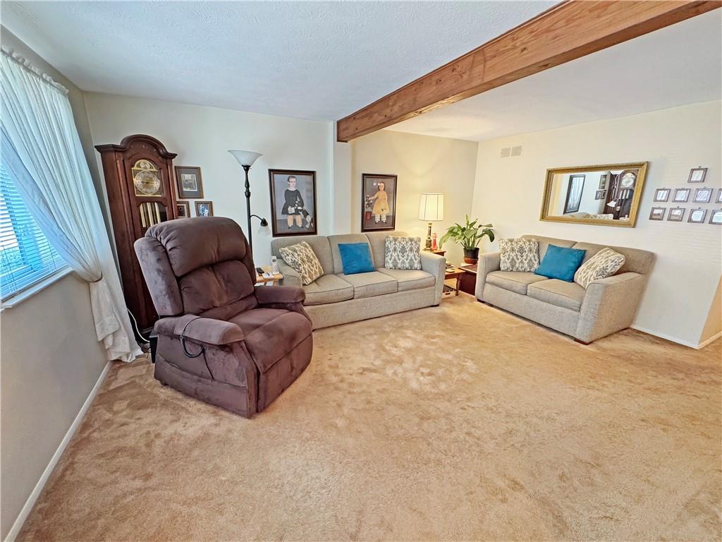 2303 Firethorn Road Bridgeville, PA 15017 - Photo 3 of 25 Spacious living room.