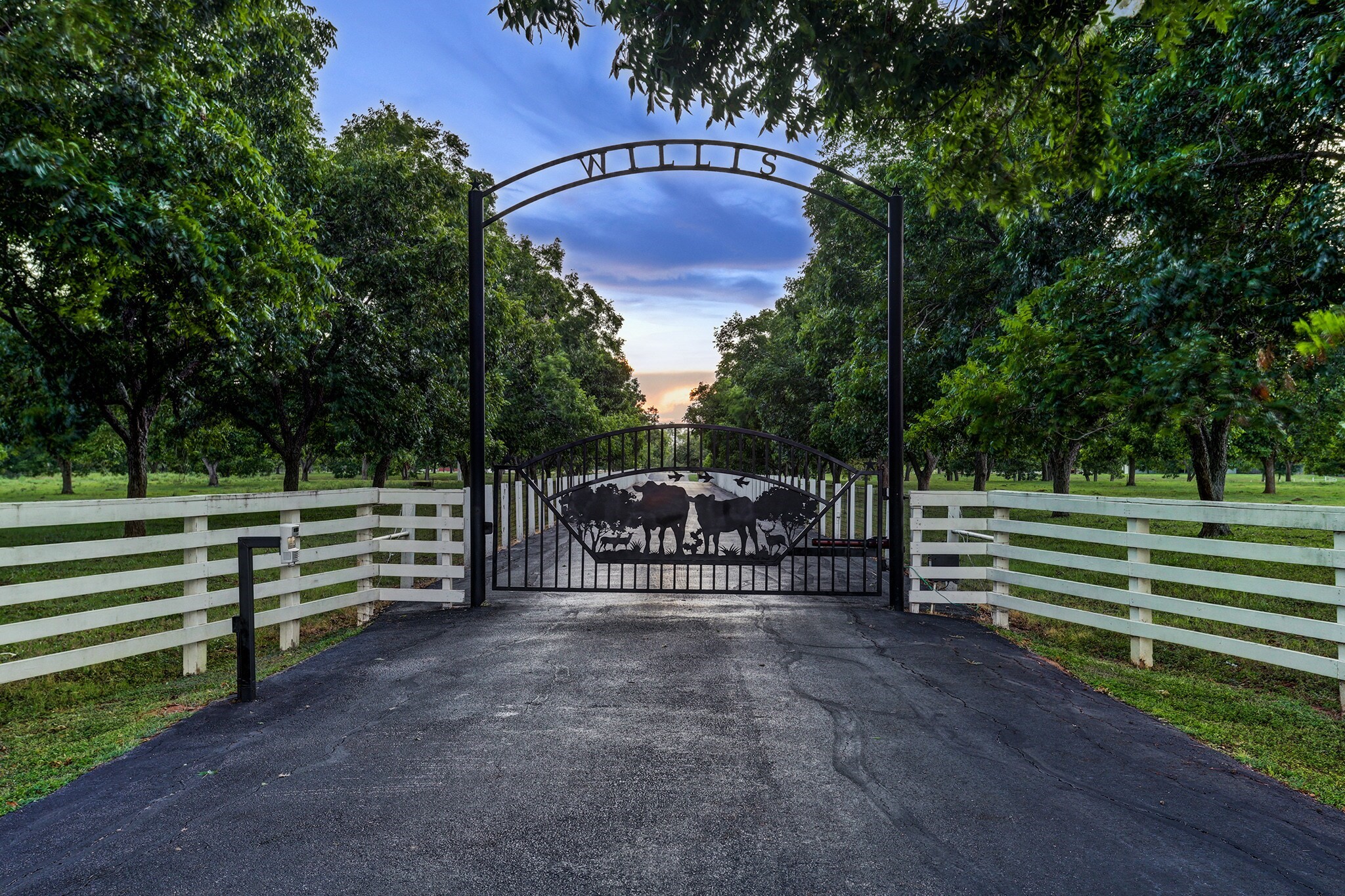 a view of outdoor space and deck