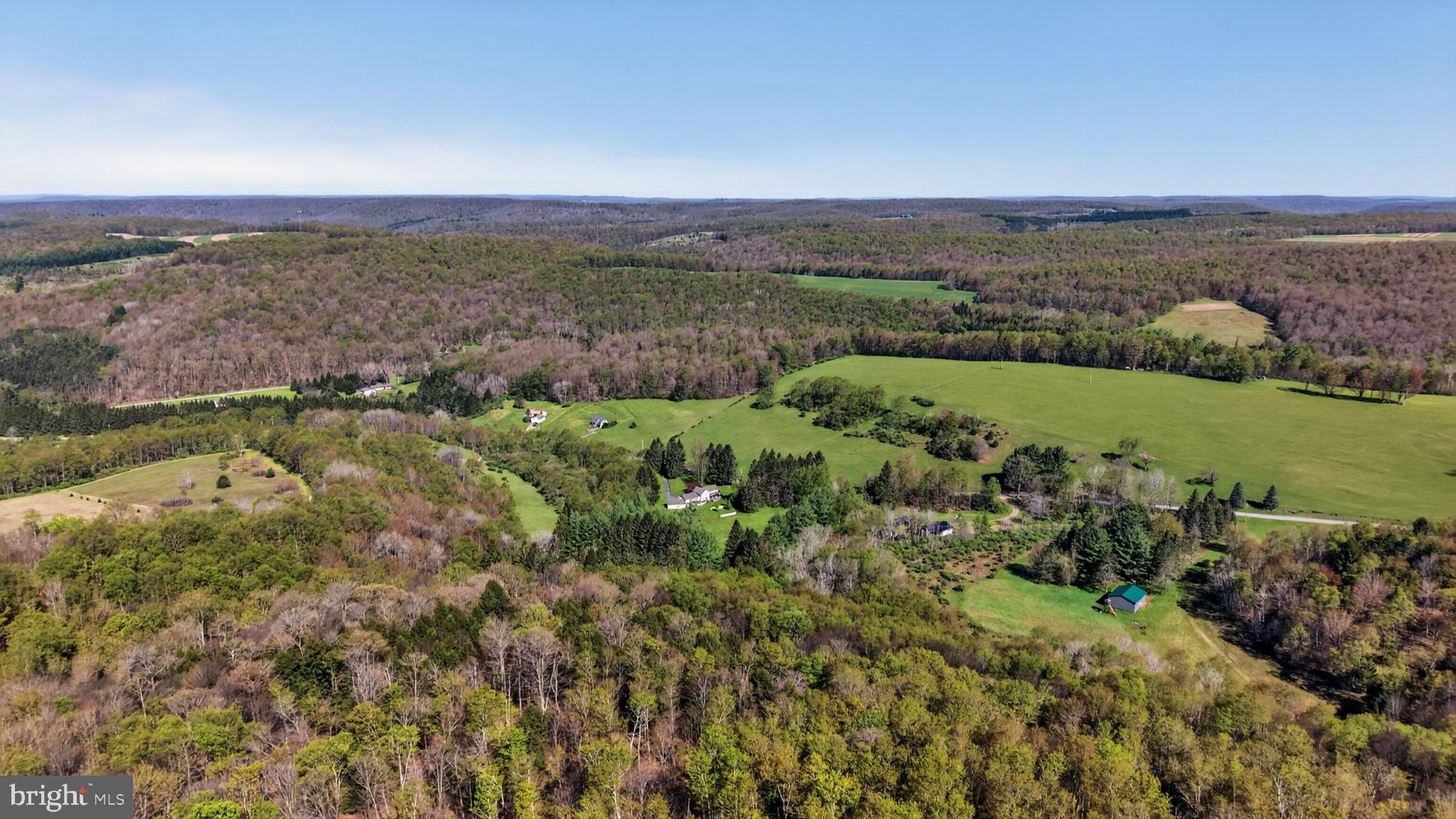 259 A A-Frame Road Coudersport, PA 16915 - Photo 80 of 130 Serene countryside panorama awaits.