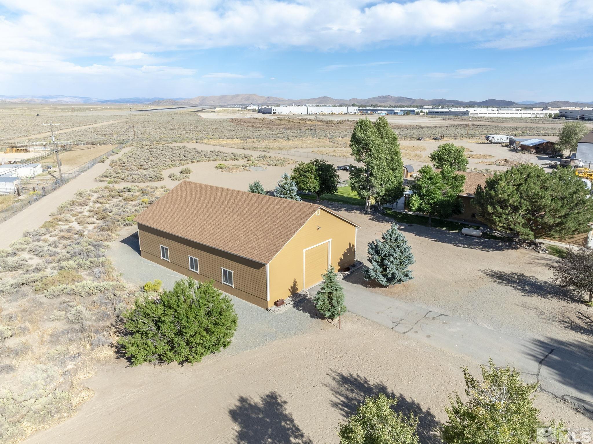 10890 Osage Road Reno, NV 89508 - Photo 29 of 40 a view of a lake with a city view