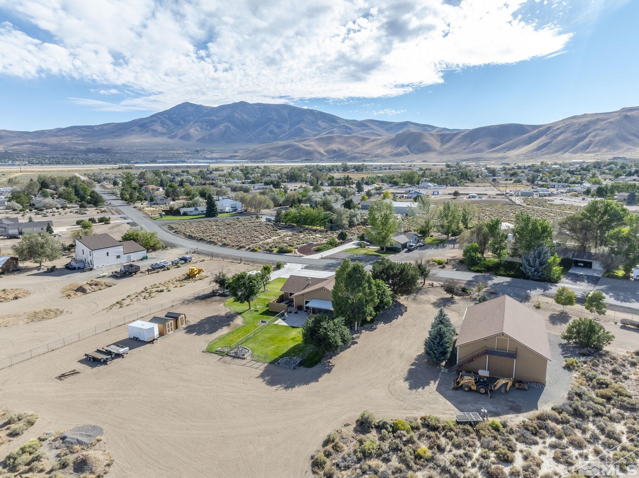 10890 Osage Road Reno, NV 89508 - Photo 36 of 40 an aerial view of a house with a street