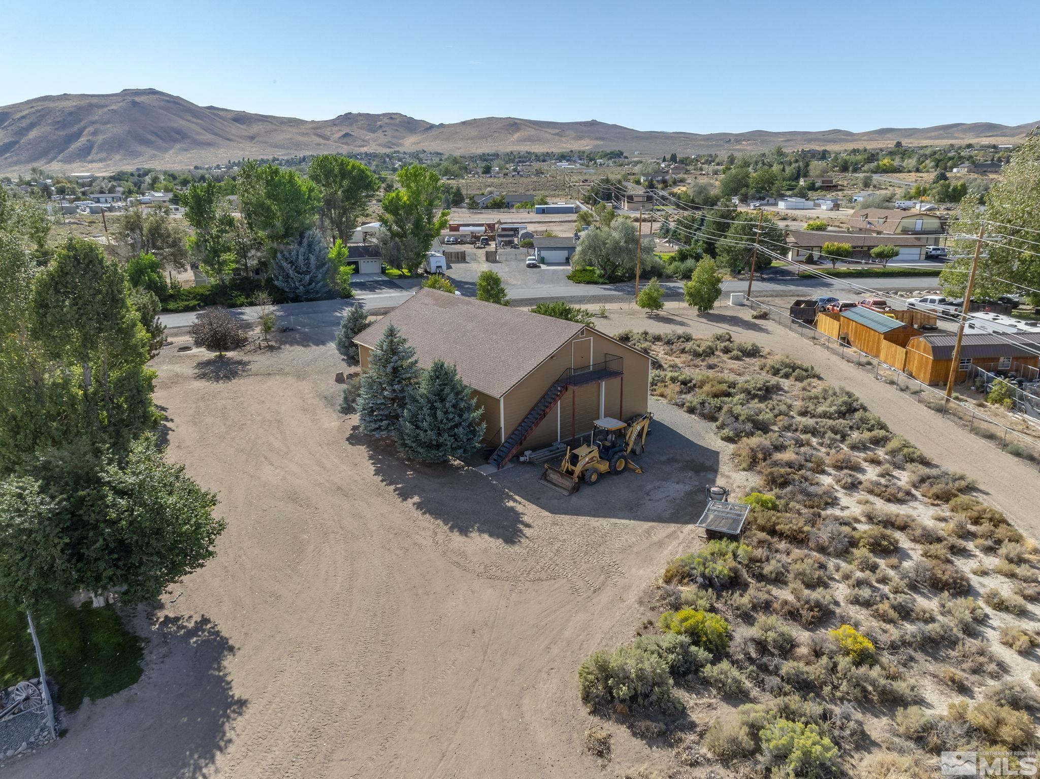 10890 Osage Road Reno, NV 89508 - Photo 37 of 40 an aerial view of a house with a garden