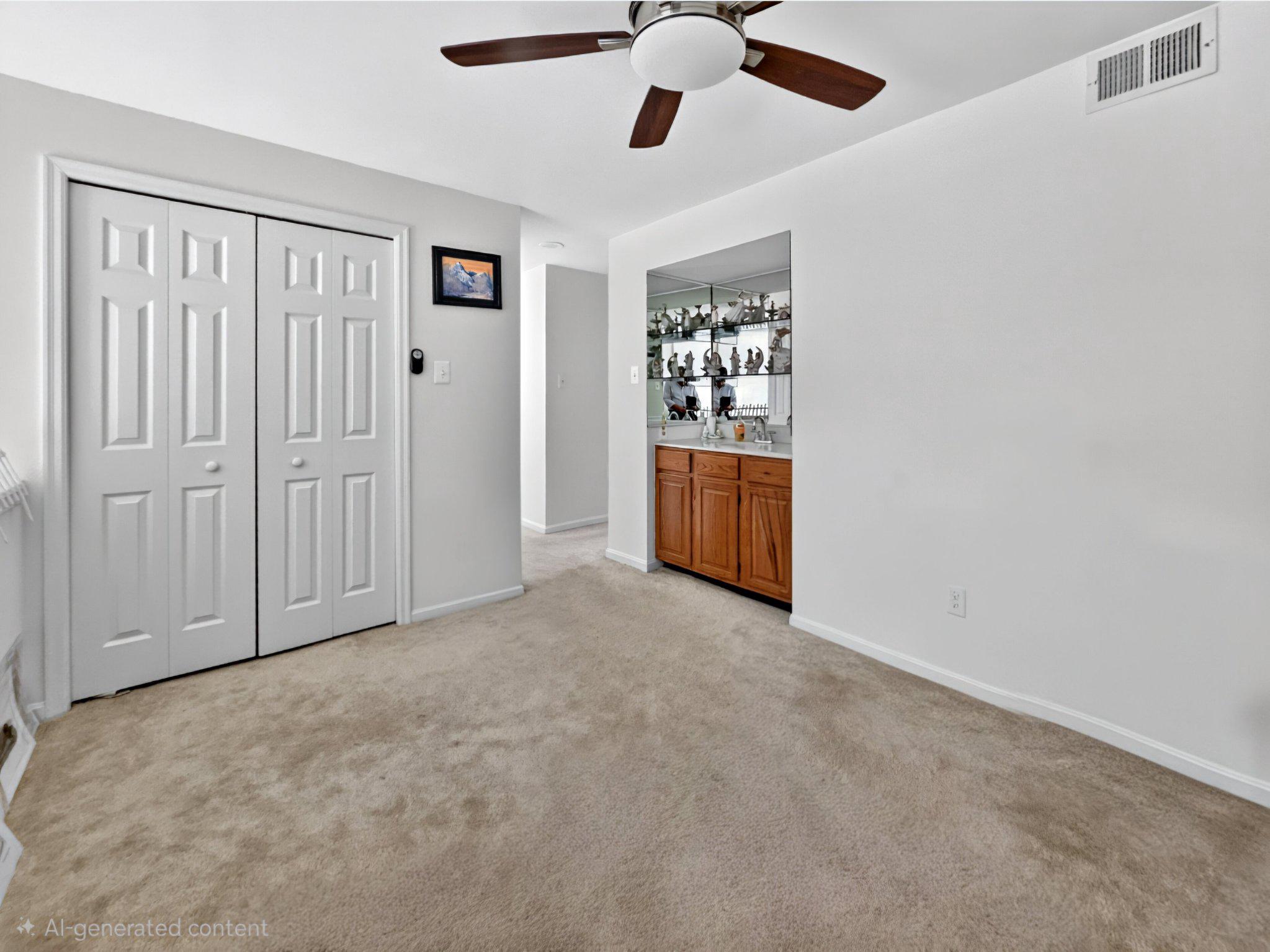 1301 North Courthouse Road, Unit 1803 Arlington, VA 22201 - Photo 15 of 35 Spacious loft with wet-bar.