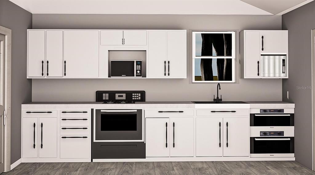 0 Northwest Falcon Avenue Dunnellon, FL 34431 - Photo 3 of 9 a kitchen with cabinets and appliances