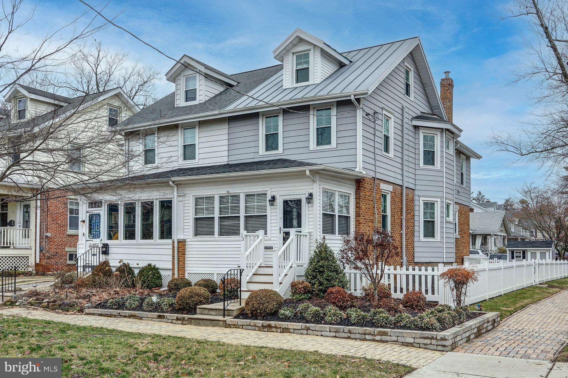 13 West Euclid Avenue Haddonfield, NJ 08033 - Photo 45 of 45 front view of a house with a yard