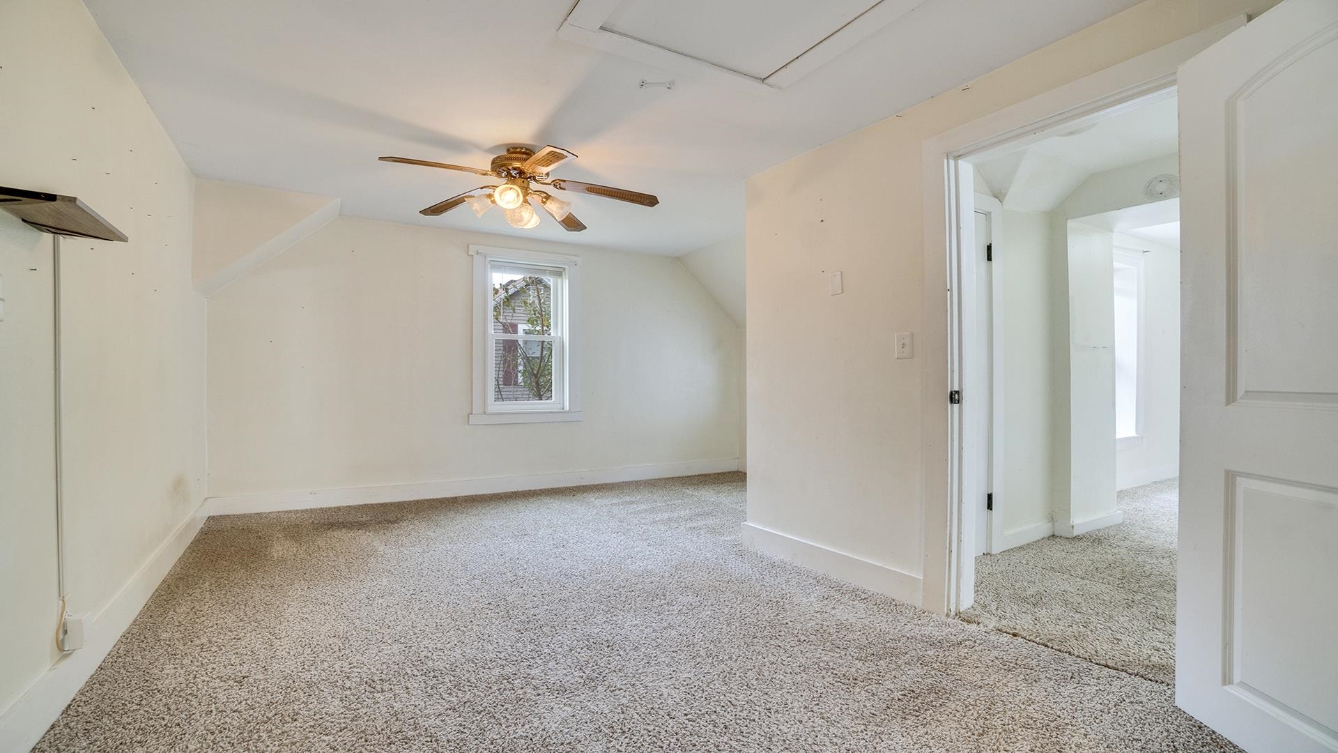 201 West Center Street Mount Morris, IL 61054 - Photo 25 of 33 wooden floor in an empty room with a window