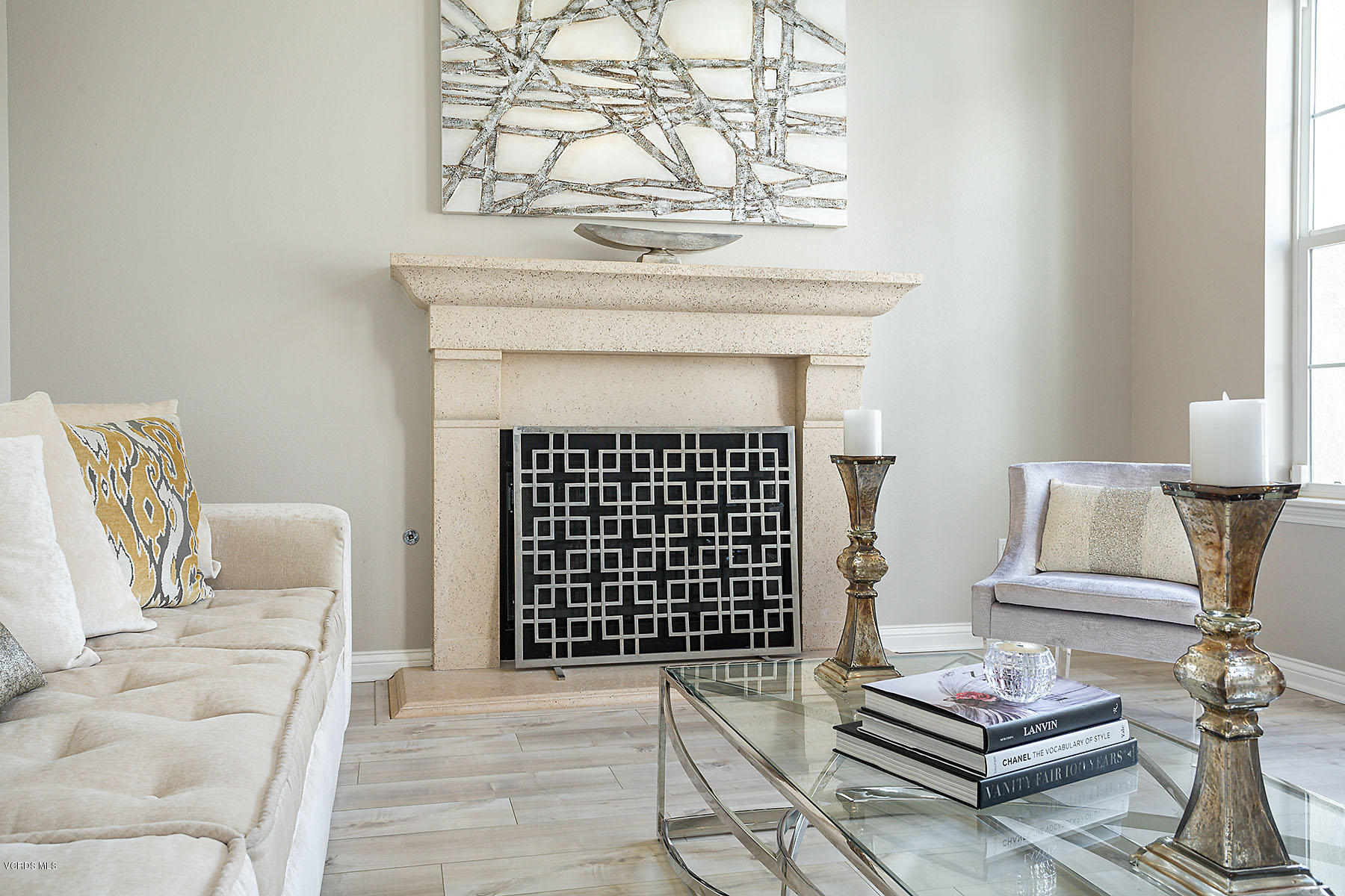2734 Forest Grove Lane Simi Valley, CA 93065 - Photo 14 of 57 a living room with furniture a rug and white walls