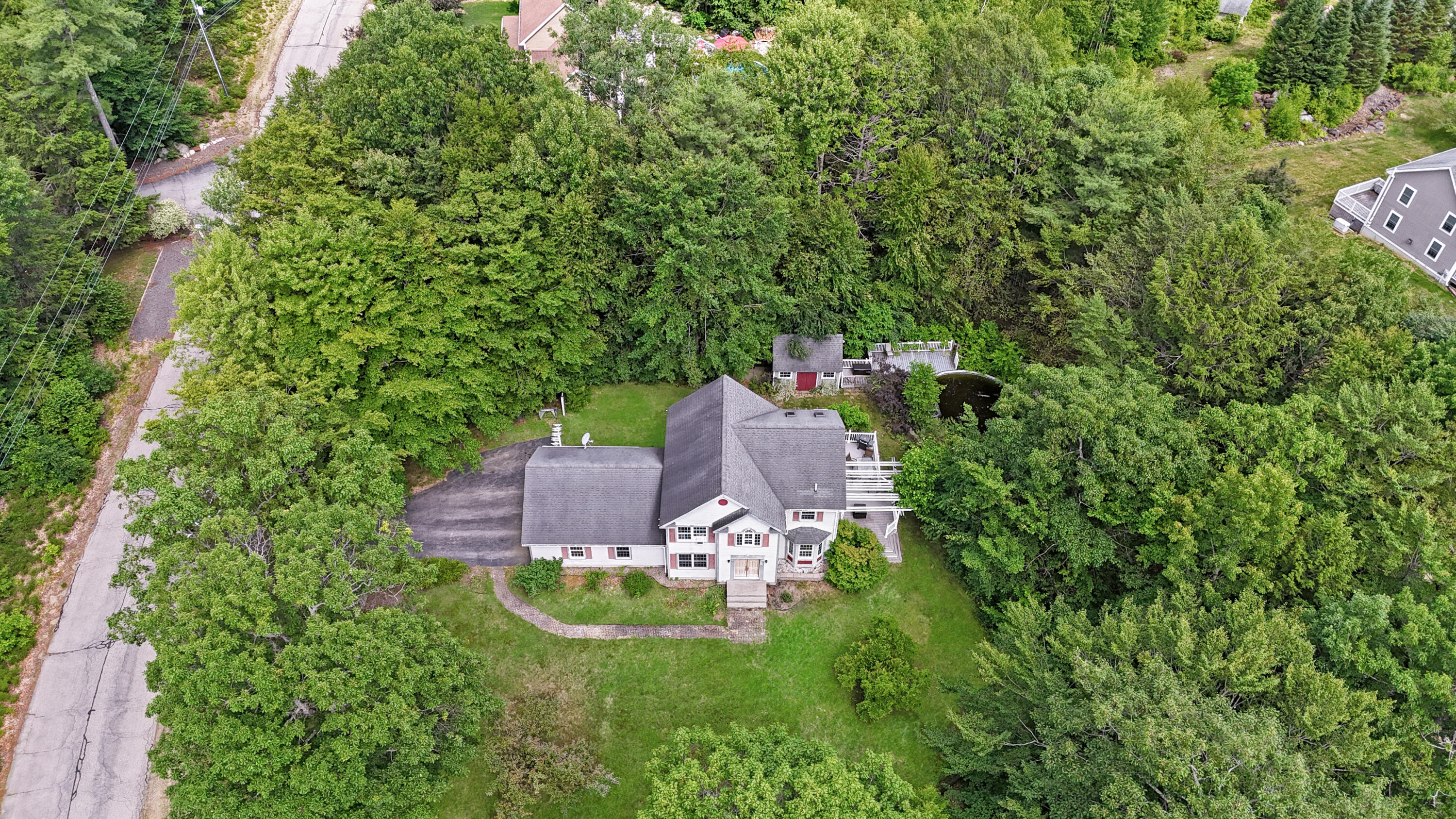 17 Canterbury Court Springvale, ME 04083 - Photo 2 of 13 Aerial View