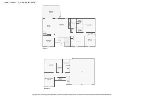 $374,900 | 12318 South Locust Circle, Olathe, KS 66062