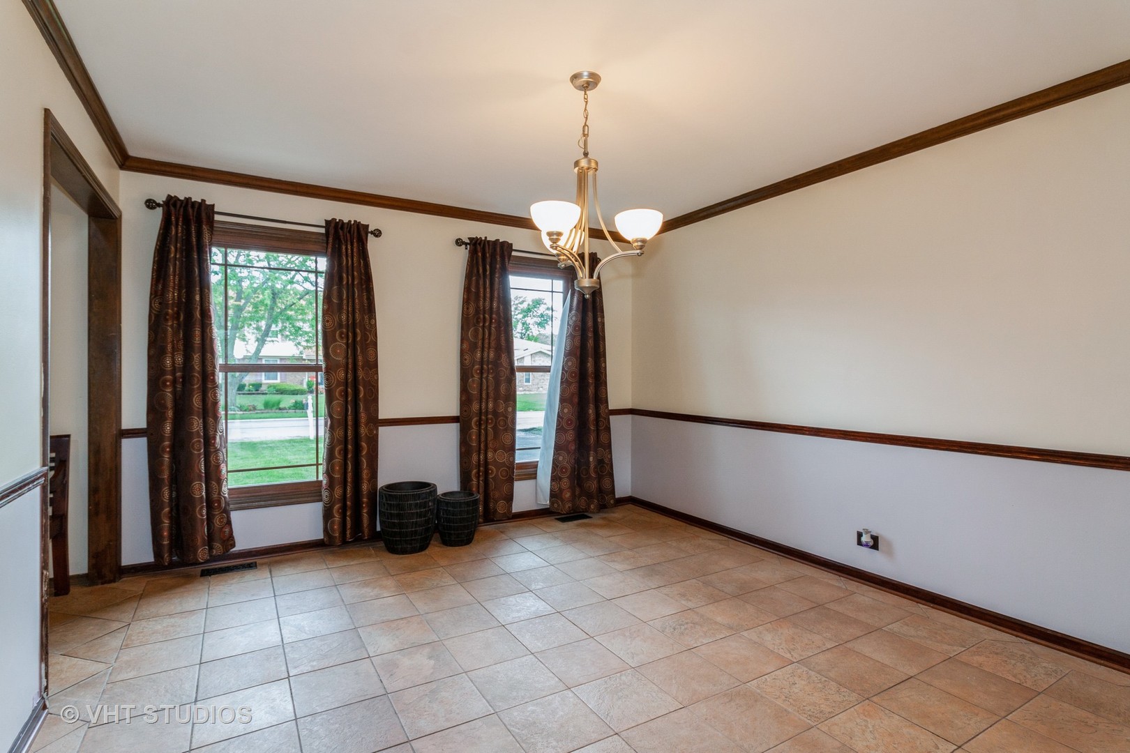 3523 Ronald Road Crete, IL 60417 - Photo 6 of 20 a view of a room with window and chandelier