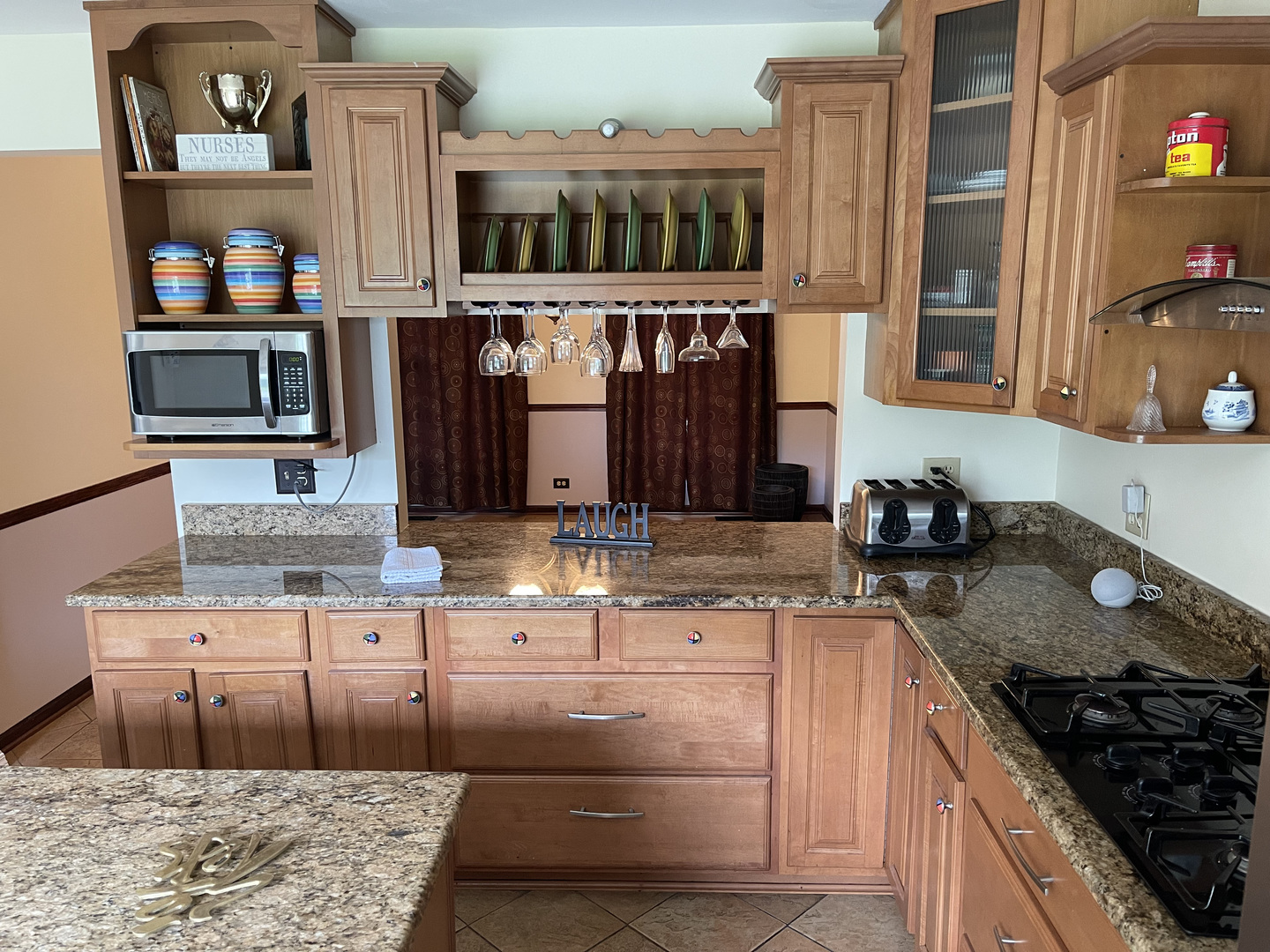 3523 Ronald Road Crete, IL 60417 - Photo 8 of 20 a kitchen with stainless steel appliances granite countertop a stove and cabinets