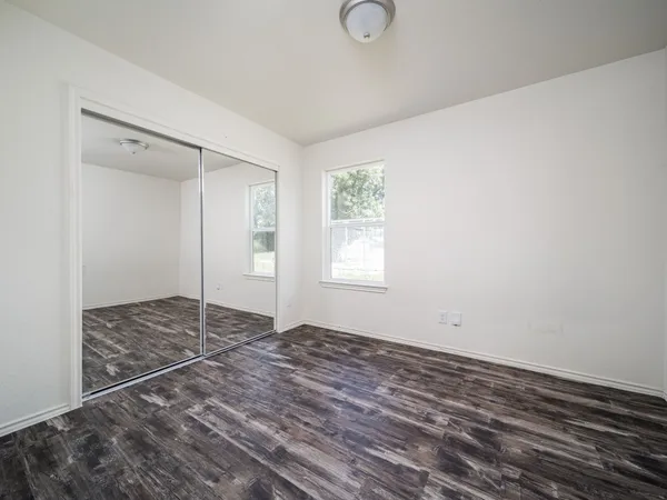 a view of empty room