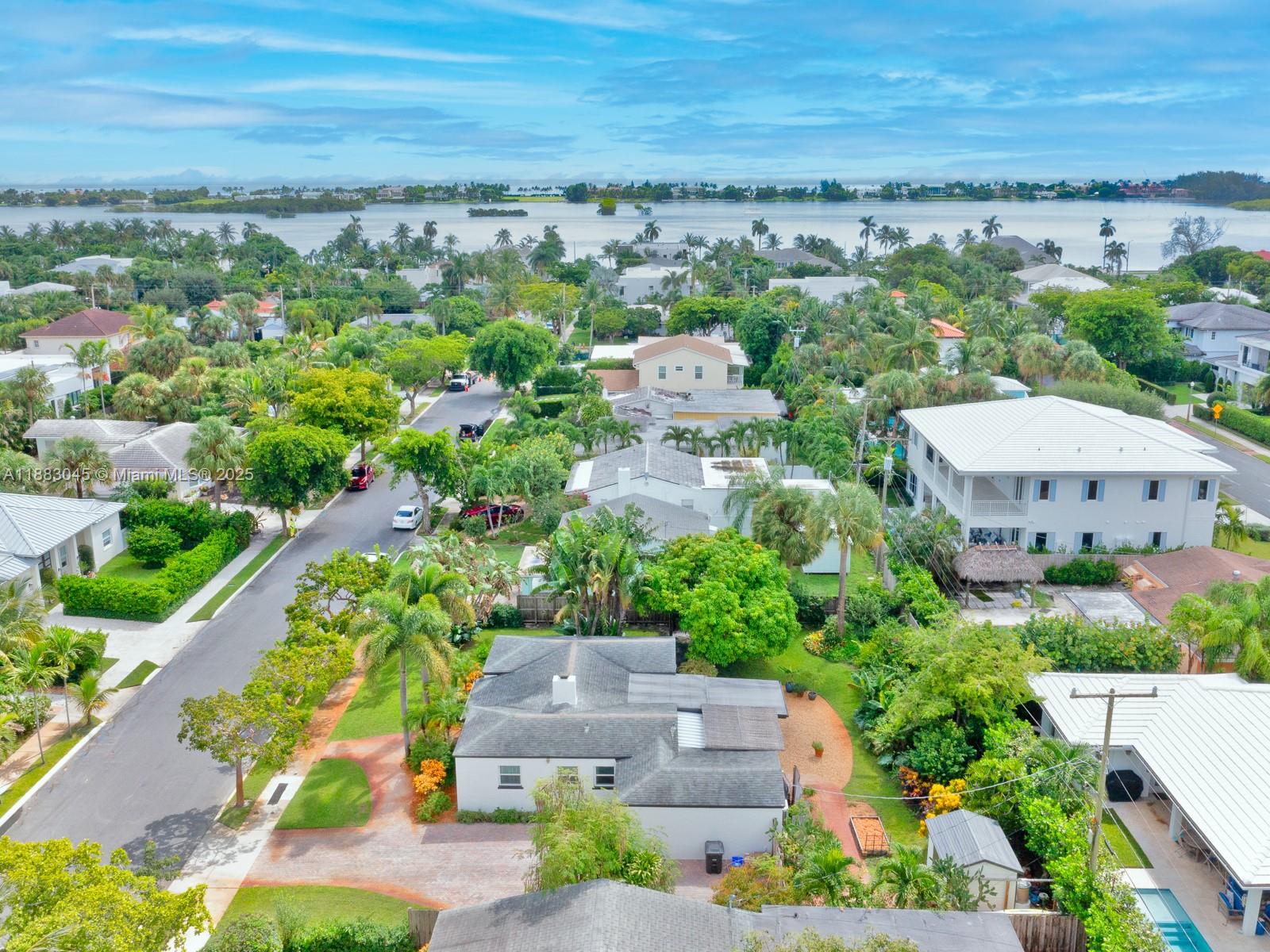 230 Beverly Road West Palm Beach, FL 33405 - Photo 44 of 47 an aerial view of a house with a outdoor space