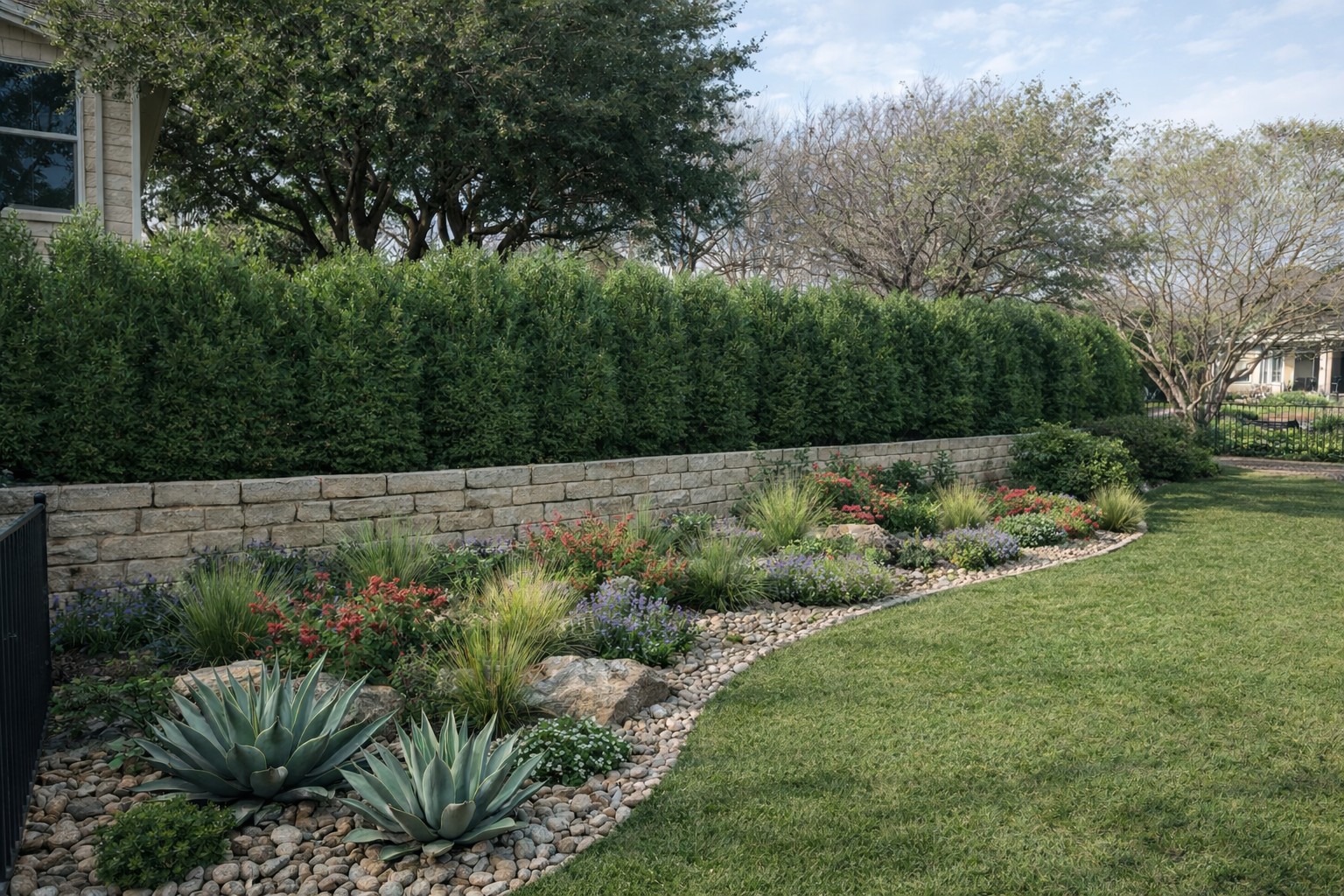 603 Rio Grande Loop Georgetown, TX 78633 - Photo 27 of 27 With just a little imagination and not too much money your new yard could be a show place with lots of privacy.