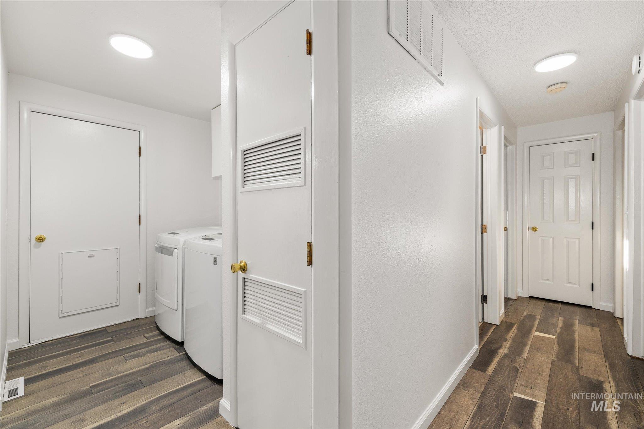 2302 Pendleton Street Boise, ID 83705 - Photo 19 of 35 Dedicated laundry area with wood-finish flooring