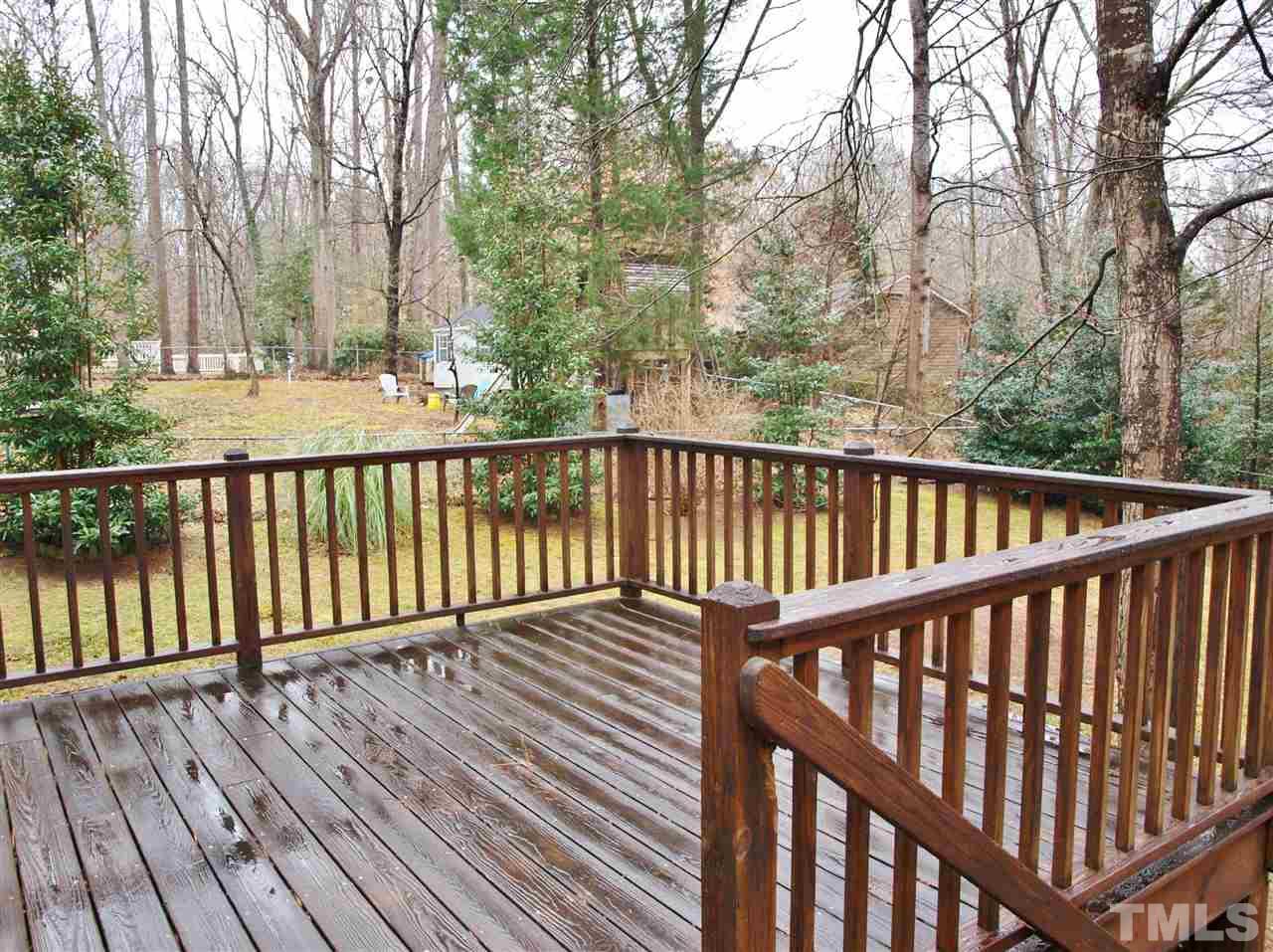 1117 Toppe Ridge Court Raleigh, NC 27615 - Photo 29 of 30 a view of wooden deck