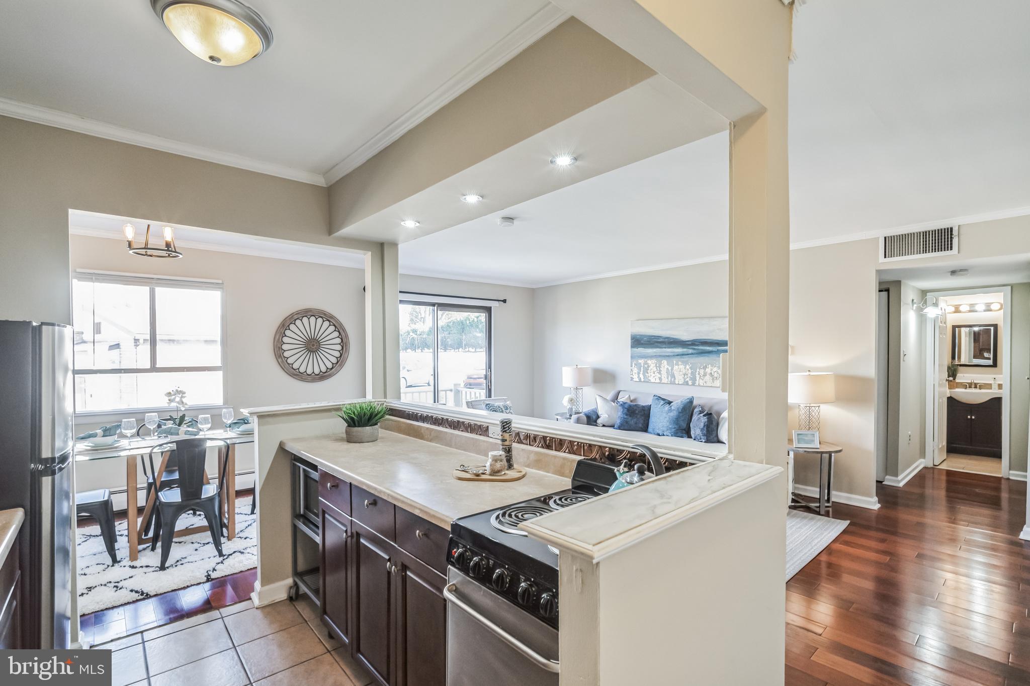 280 Bridgewater Road, Unit J10 Brookhaven, PA 19015 - Photo 8 of 16 Kitichen with a View