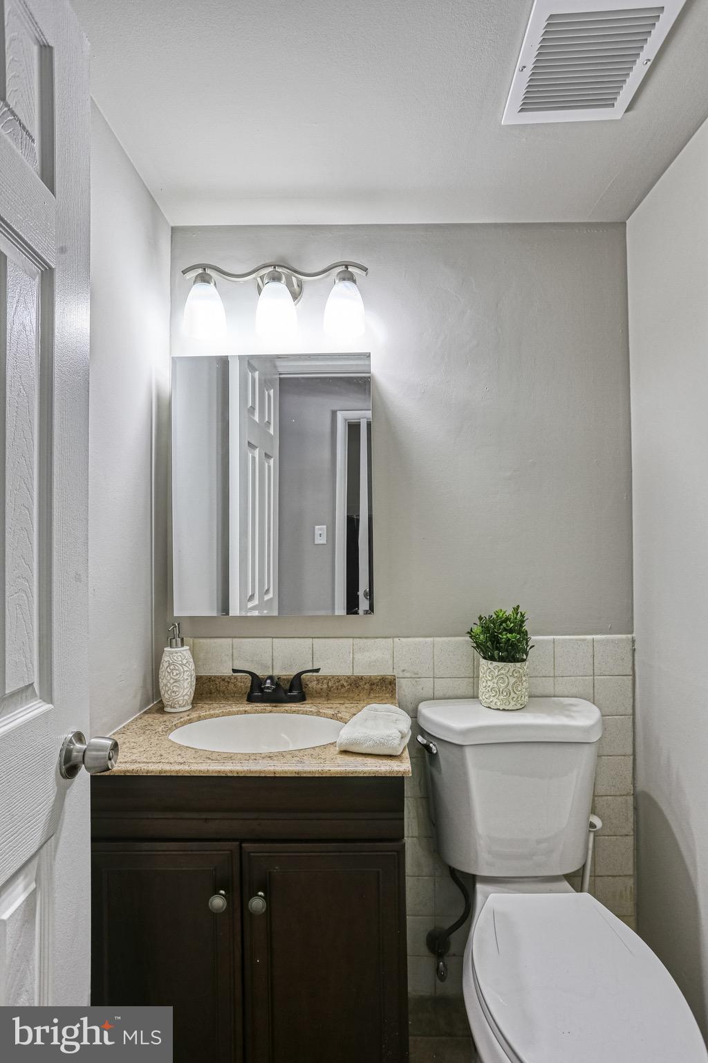 3322 Hewitt Avenue, Unit 72B Silver Spring, MD 20906 - Photo 17 of 29 Owner's Ensuite Half Bathroom.