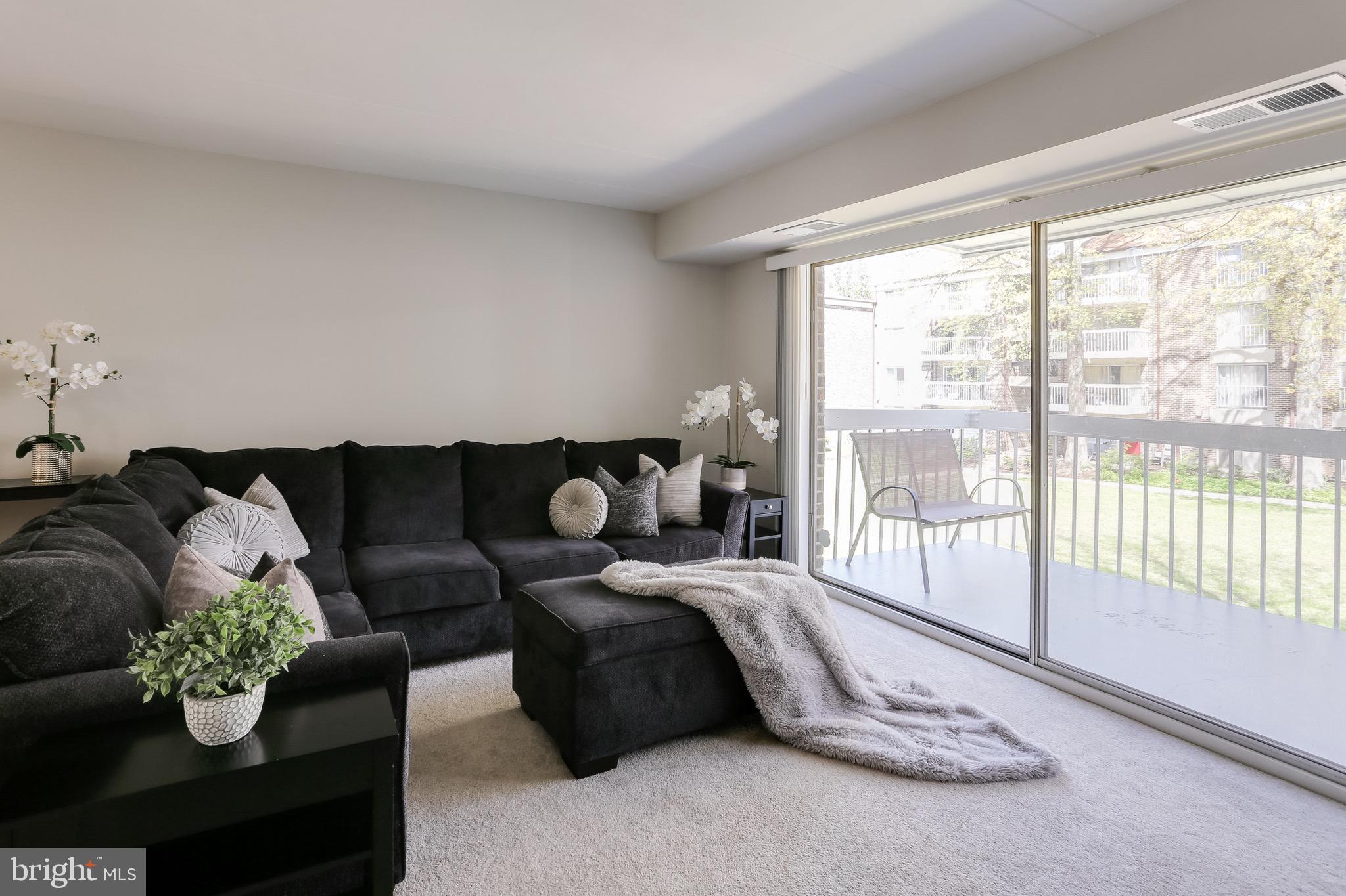3322 Hewitt Avenue, Unit 72B Silver Spring, MD 20906 - Photo 8 of 29 Living Area | Private Balcony.