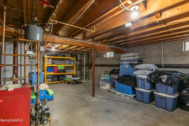 a view of storage and utility room