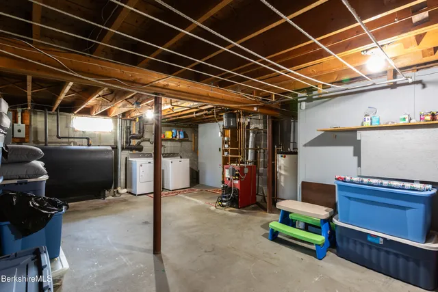 a view of storage and utility room