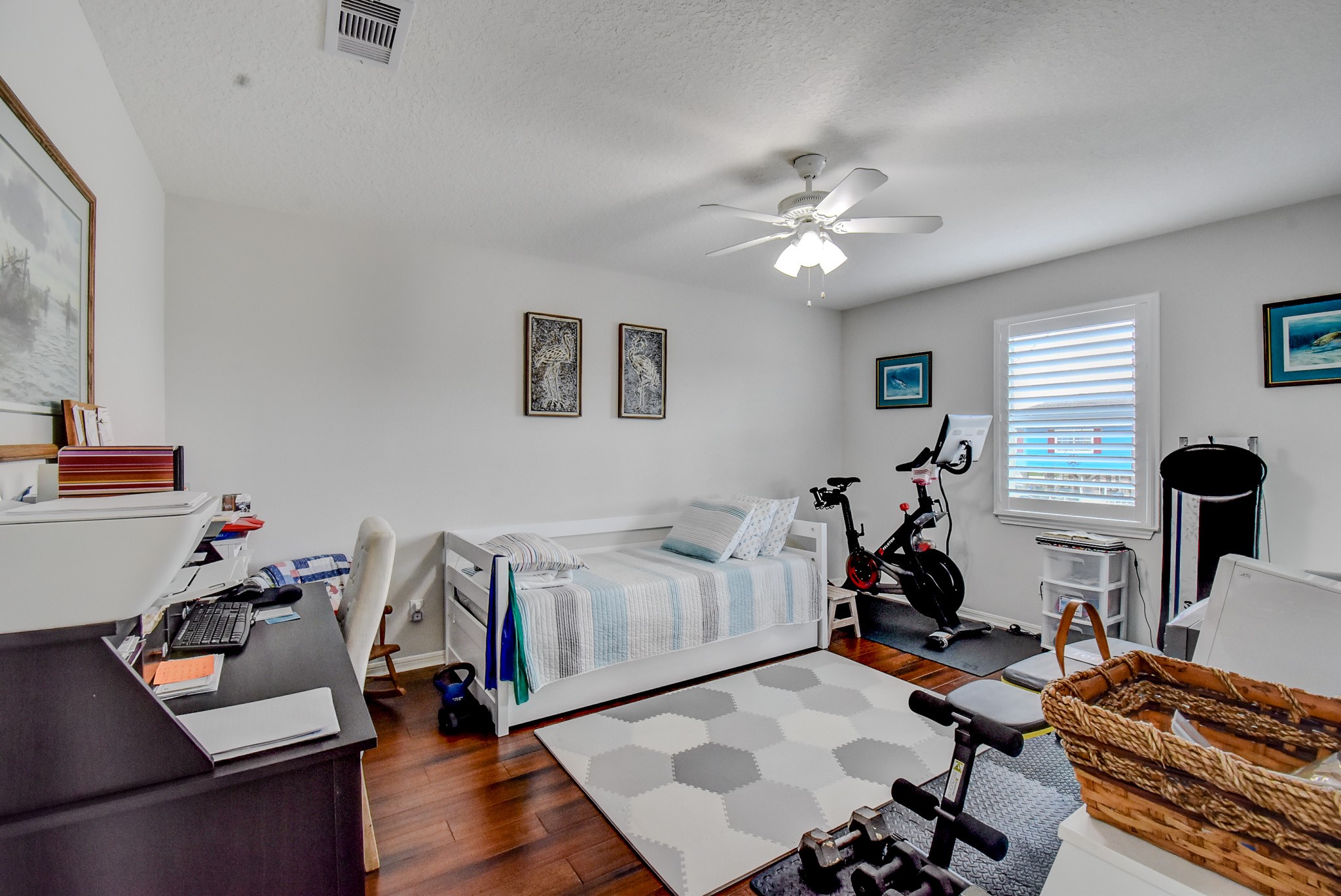 122 Four Master Road Freeport, TX 77541 - Photo 28 of 50 a view of a workspace with furniture and a livingroom