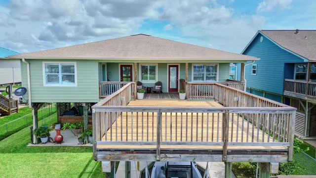 a front view of a house with a porch