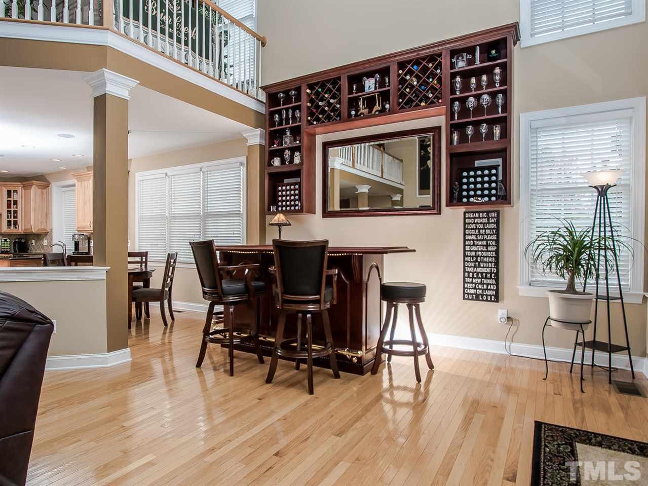 11636 Broadfield Court Raleigh, NC 27617 - Photo 8 of 25 Custom dry bar.