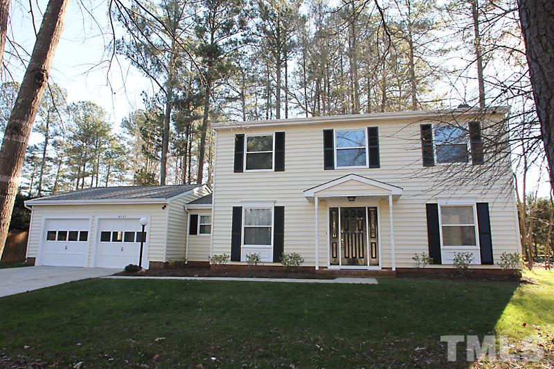 4605 Goldsmith Court Raleigh, NC 27613 - Photo 20 of 20 front view of a house with a yard