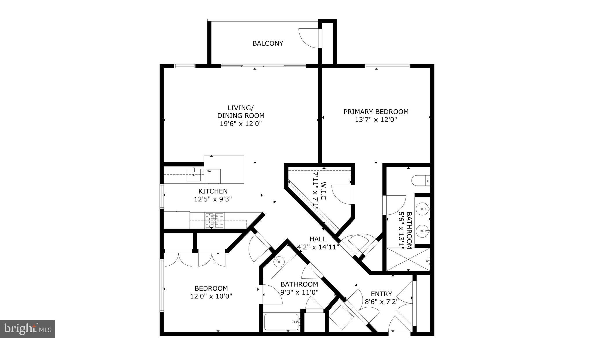 8045 Newell Street, Unit 102 Silver Spring, MD 20910 - Photo 31 of 31 Floor plan