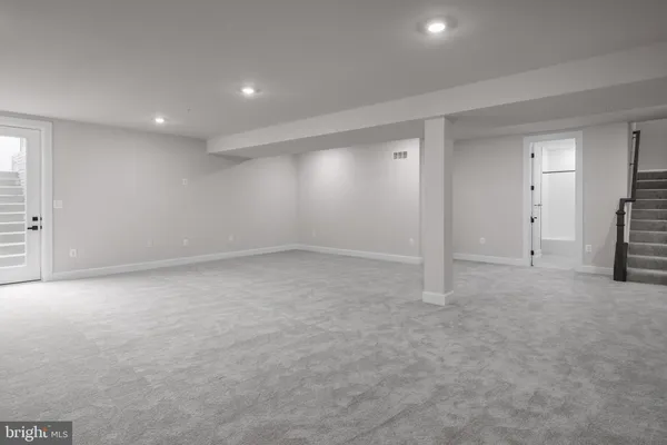 a view of empty room