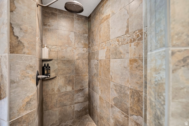 9049 Timphaven Road Sundance, UT 84604 - Photo 21 of 63 Bathroom view of a tile shower