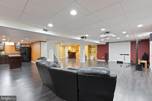 a view of a balcony with chair and table
