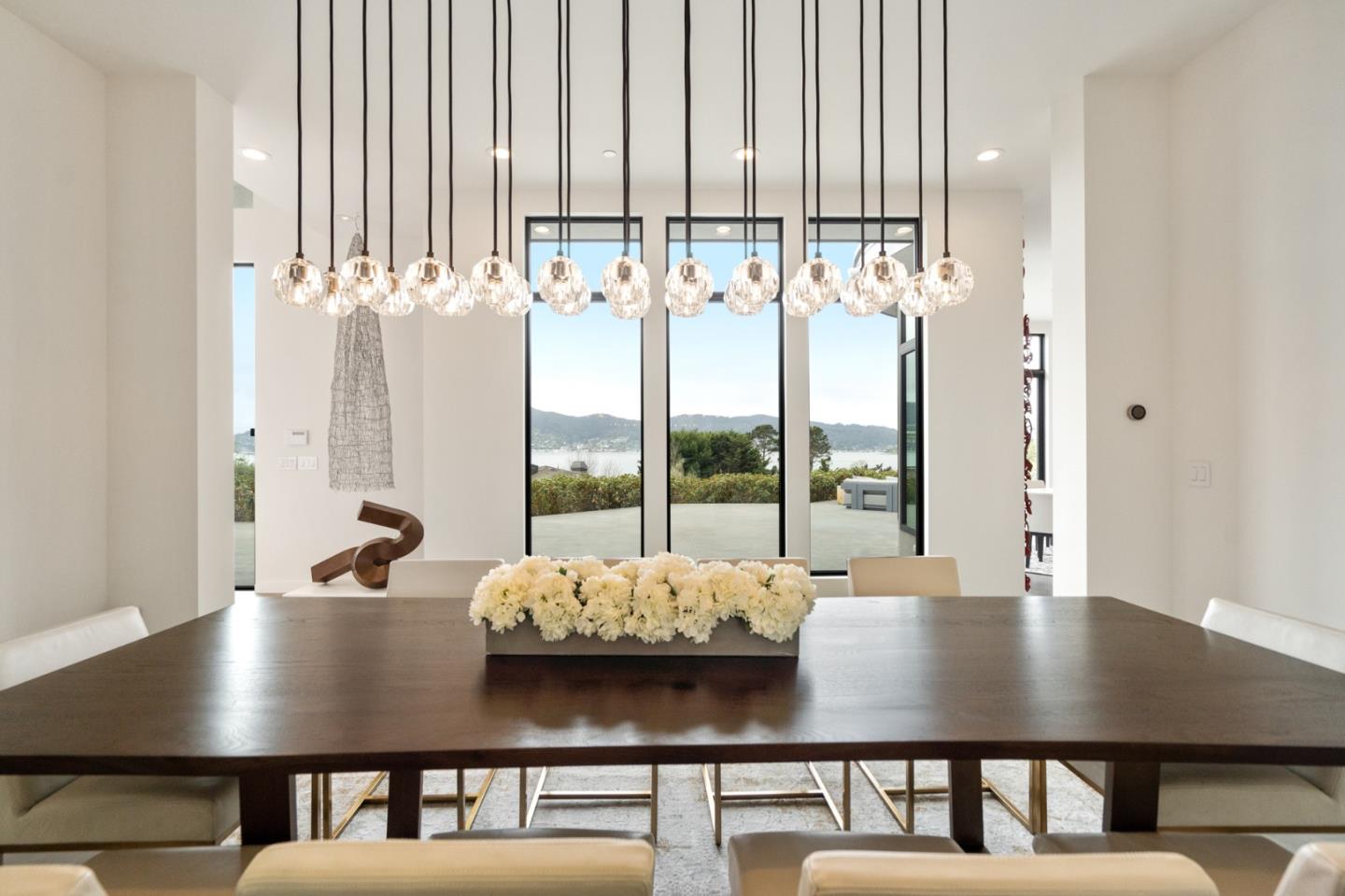 21 Gilmartin Drive Tiburon, CA 94920 - Photo 11 of 82 a view of a dining room with furniture and window