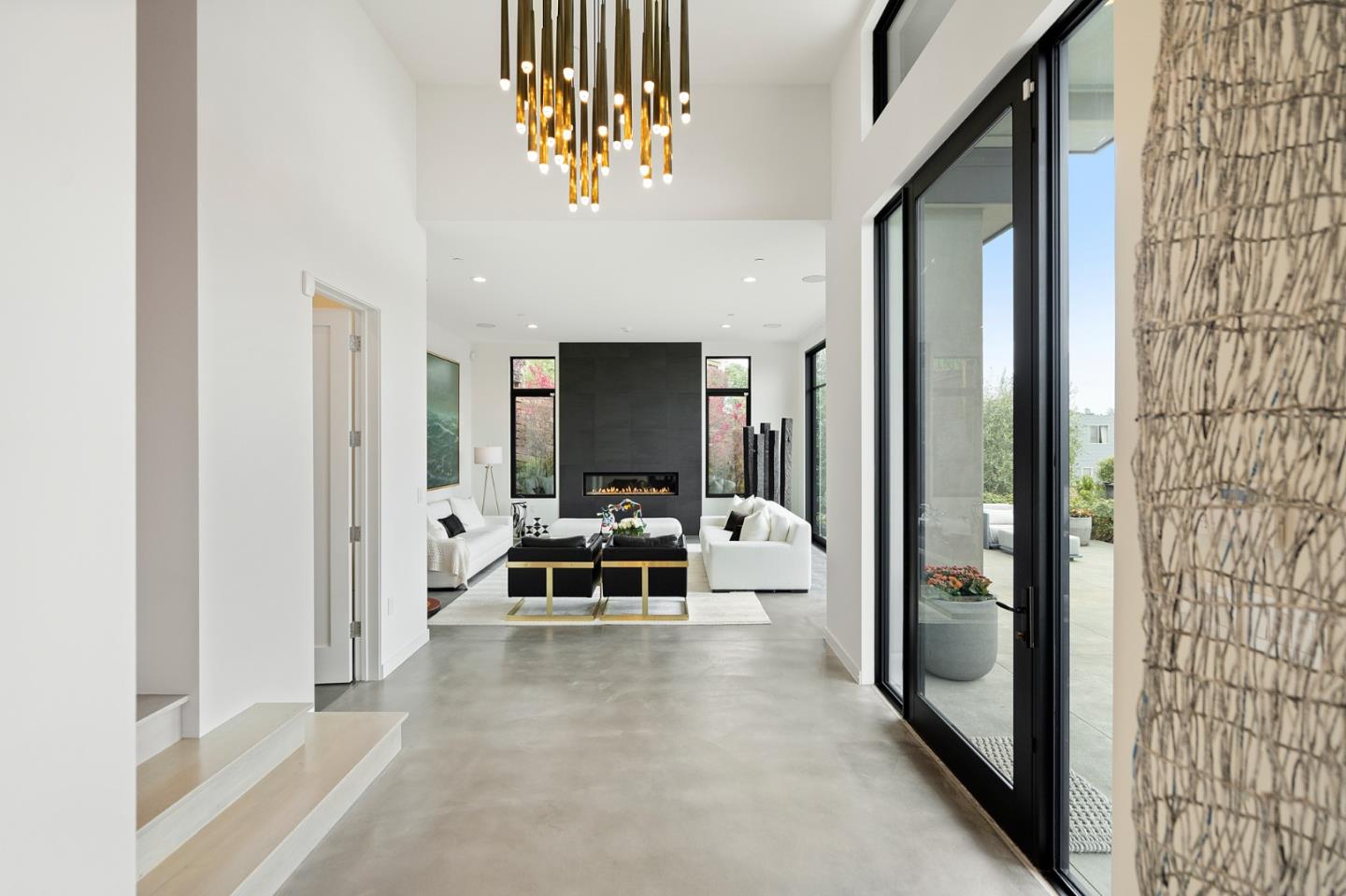 21 Gilmartin Drive Tiburon, CA 94920 - Photo 4 of 82 a view of living room with furniture and a flat screen tv