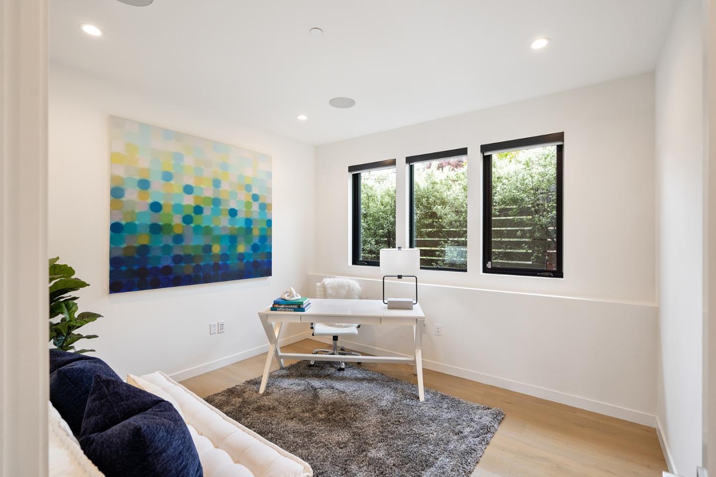21 Gilmartin Drive Tiburon, CA 94920 - Photo 44 of 82 a living room with furniture and a large window