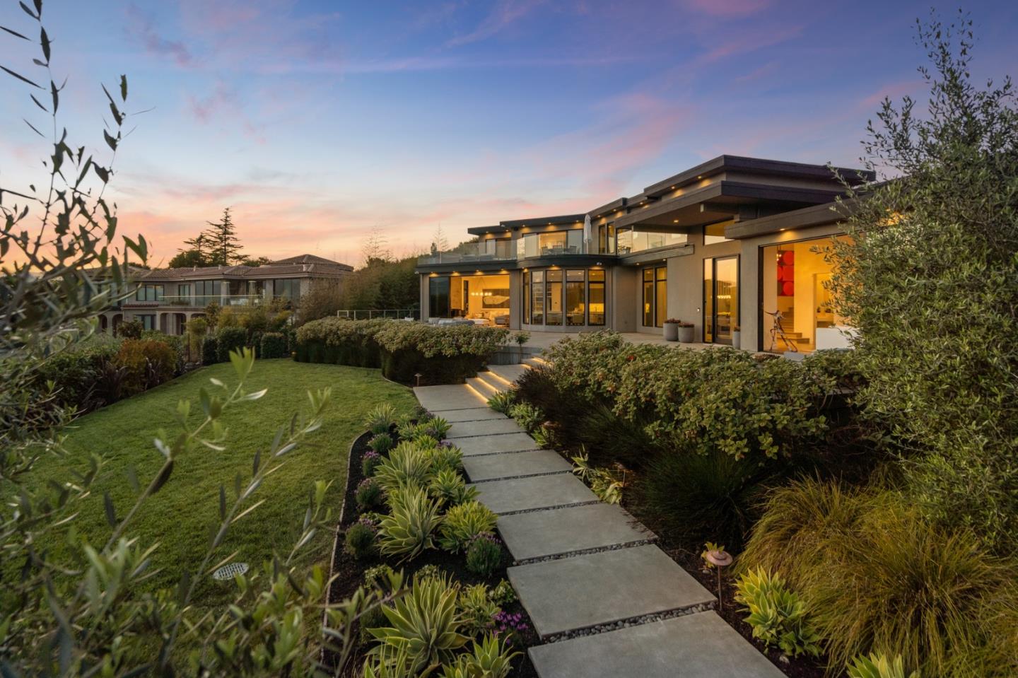 21 Gilmartin Drive Tiburon, CA 94920 - Photo 54 of 82 a front view of a house with a yard