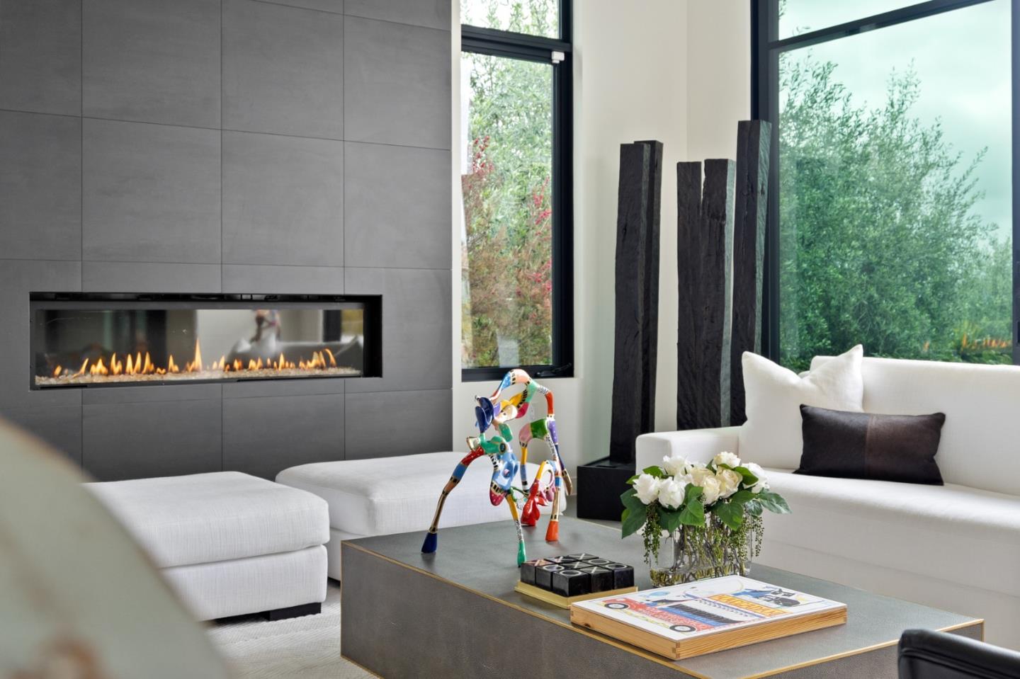 21 Gilmartin Drive Tiburon, CA 94920 - Photo 79 of 82 a living room with furniture and a window