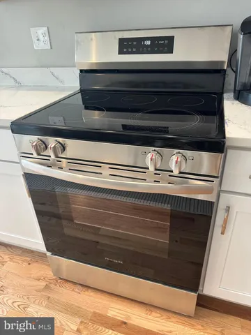 a close view of washer and dryer