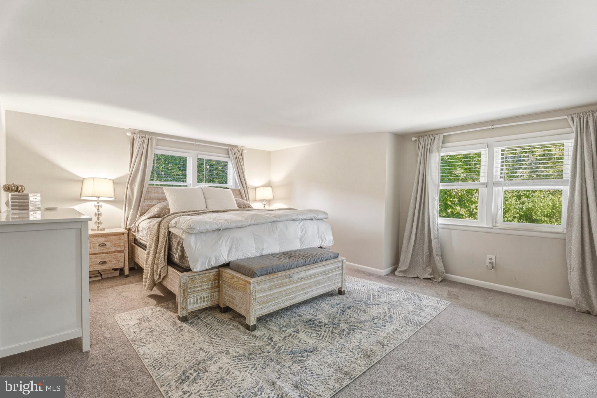 1102 Greenway Road Cockeysville, MD 21030 - Photo 4 of 47 Serene bedroom with natural light.