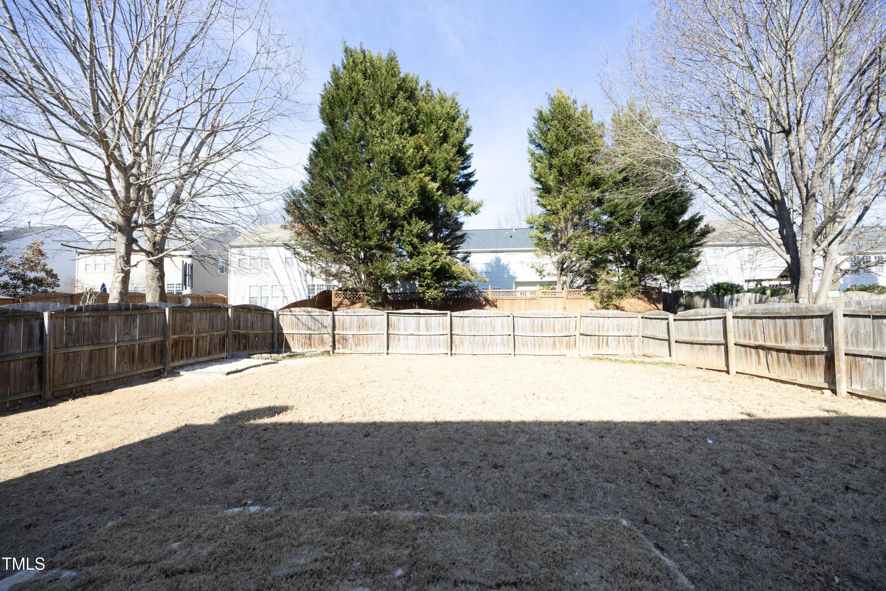 1525 Nealstone Way Raleigh, NC 27614 - Photo 41 of 47 Fenced Backyard