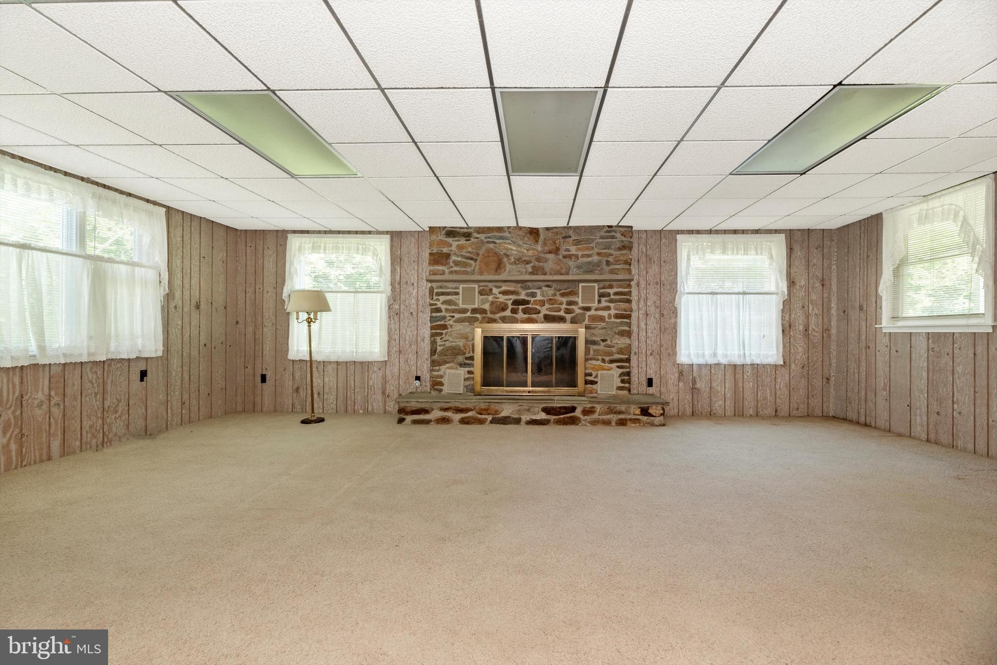 7810 Roddy Creek Road Thurmont, MD 21788 - Photo 16 of 53 Family Room with Wood Burning Fireplace