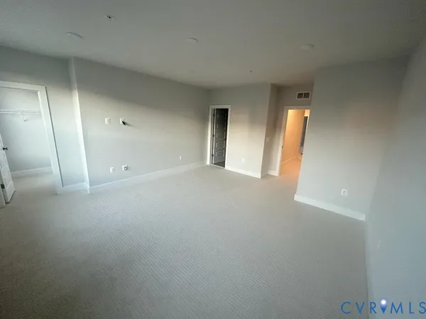 a view of empty room